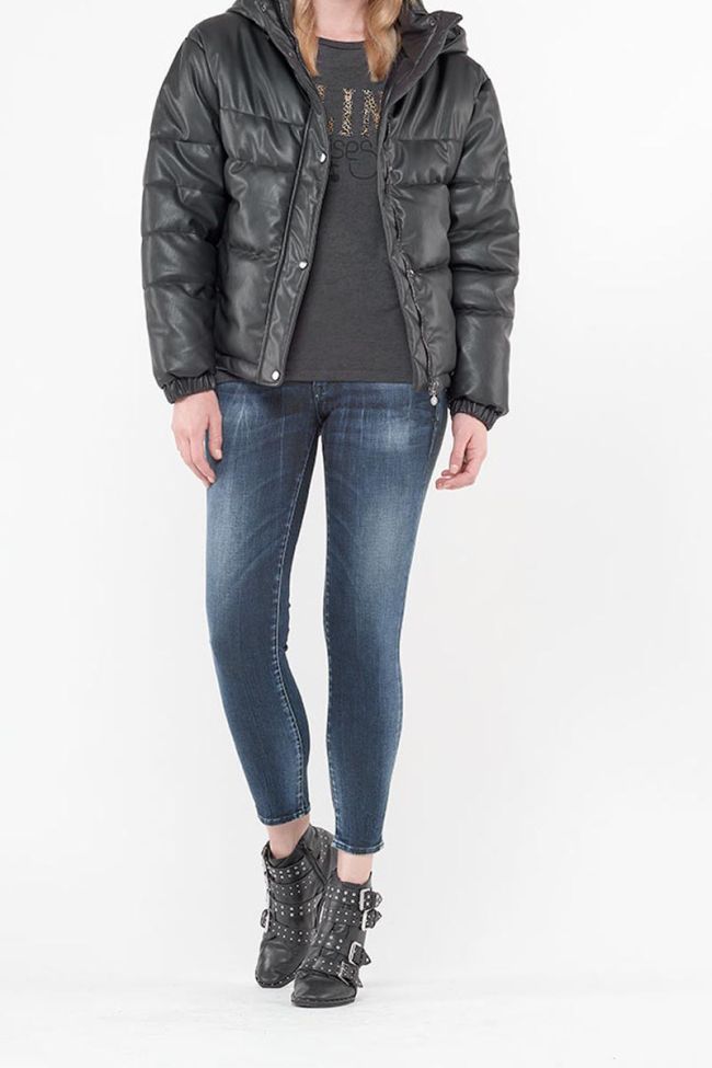 Skin Black Down Jacket