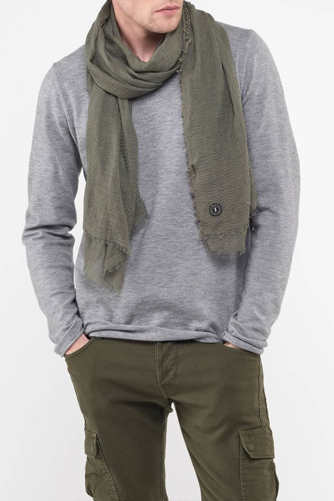 Clay Khaki scarf