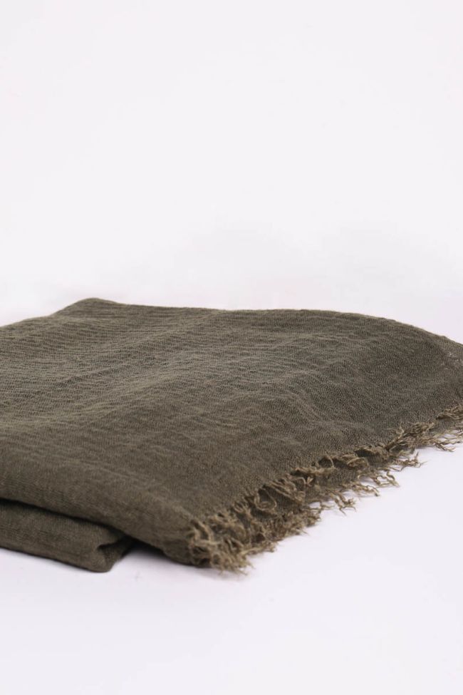 Clay Khaki scarf