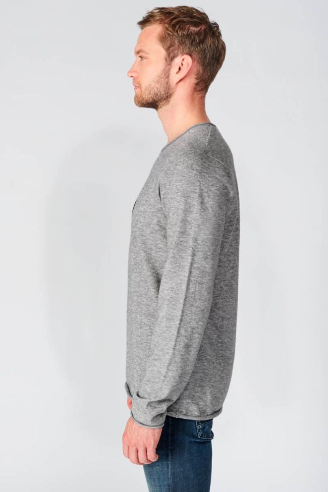 Grey marl Terry jumper