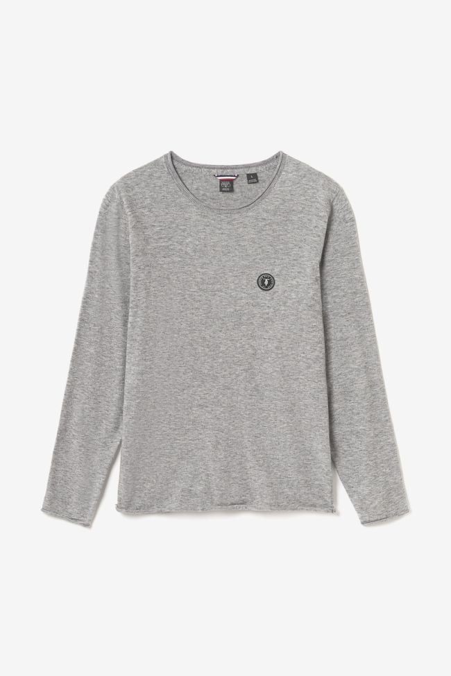 Grey marl Terry jumper