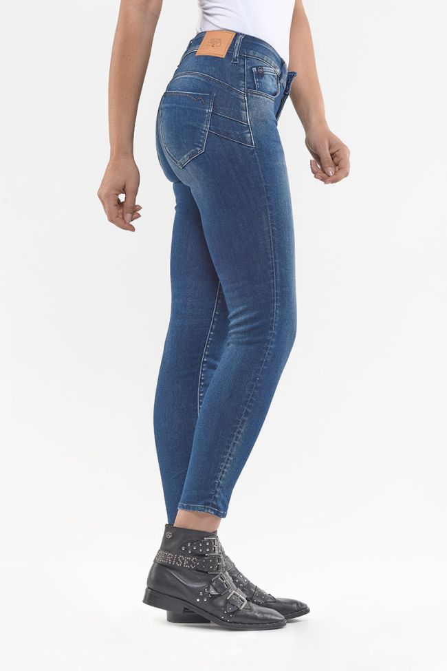 Pulp Skinny High Waisted Jeans 7/8th Blue