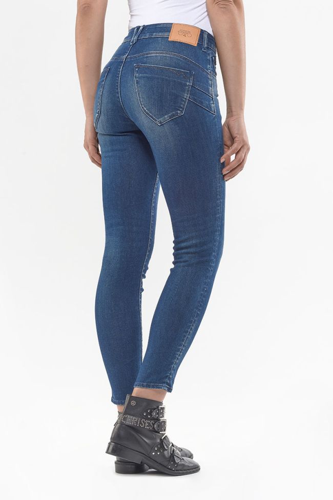 Pulp Skinny High Waisted Jeans 7/8th Blue