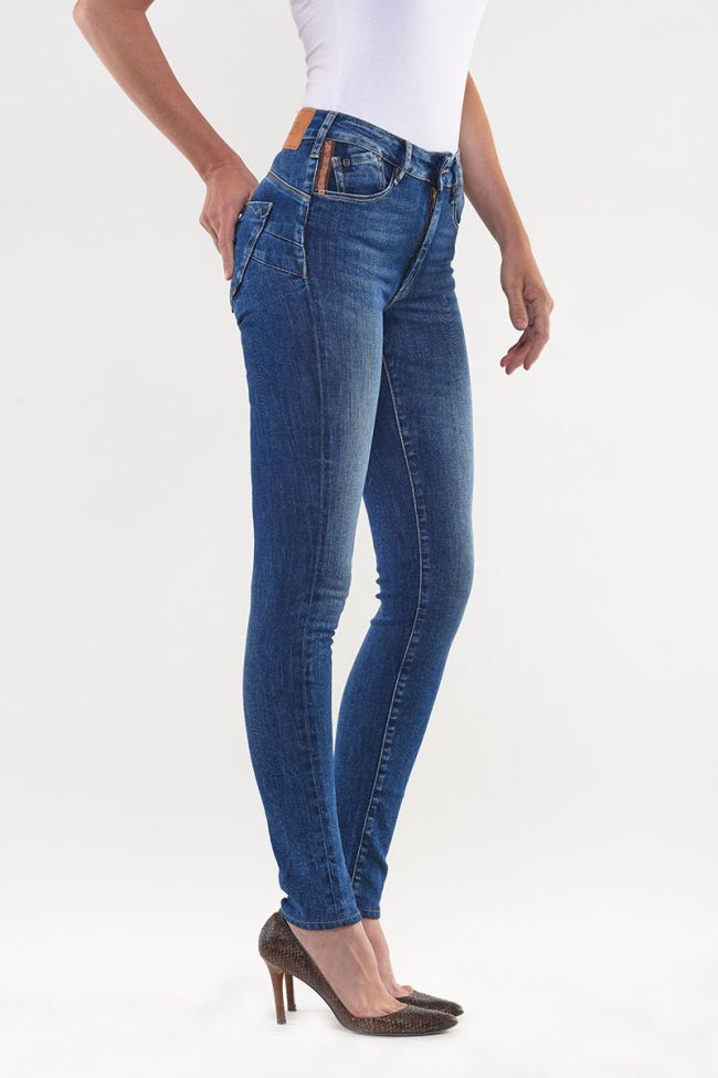 Pulp Skinny High Waist Jeans Blue