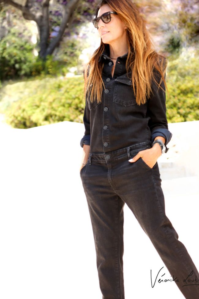 Véronika Loubry Barbade Black Jumpsuit