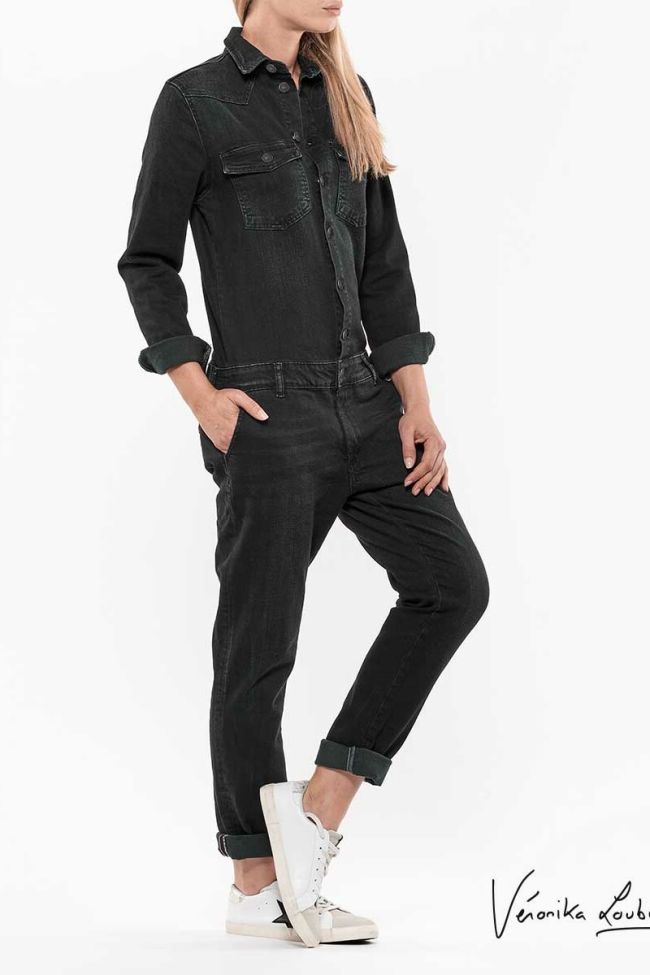 Véronika Loubry Barbade Black Jumpsuit