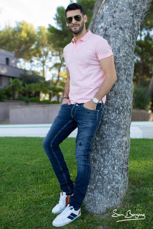 Samir Benzema Jeans 600/17 Blue Jogg Blue and Black