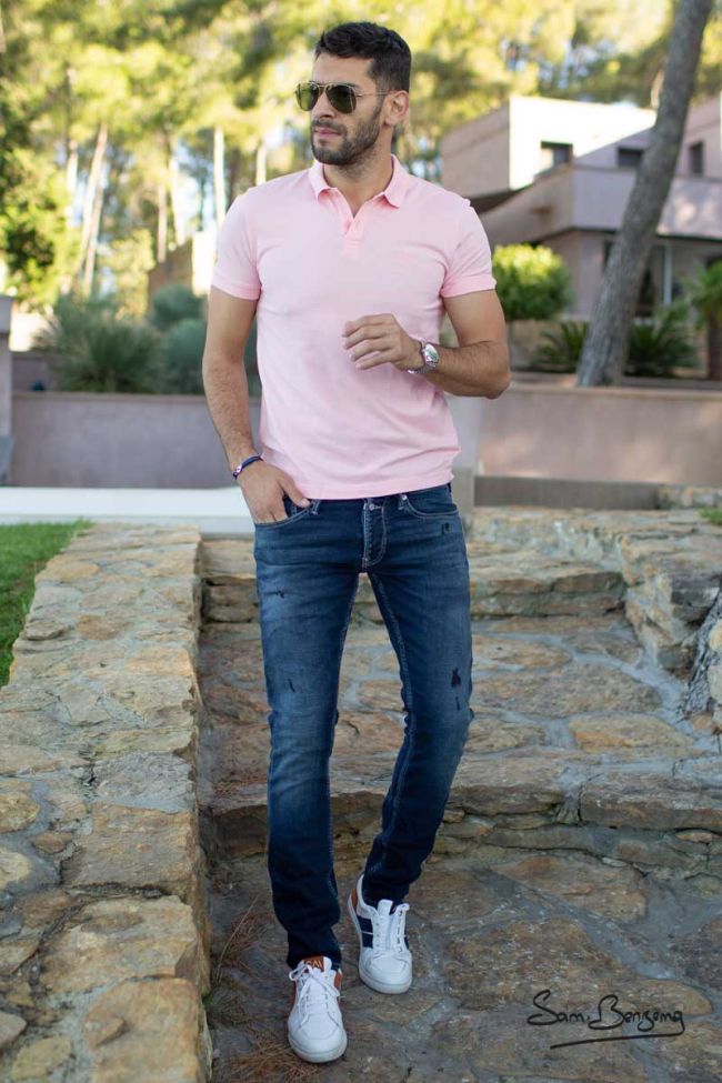 Samir Benzema Jeans 600/17 Blue Jogg Blue and Black