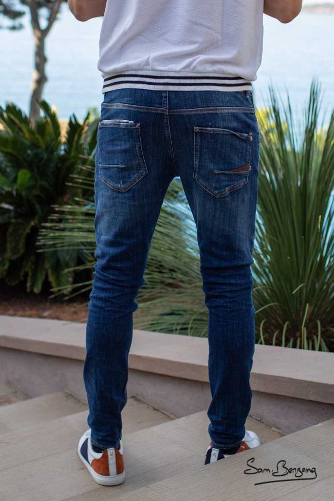 Samir Benzema Tapered Jeans 900/15 Hans Blue
