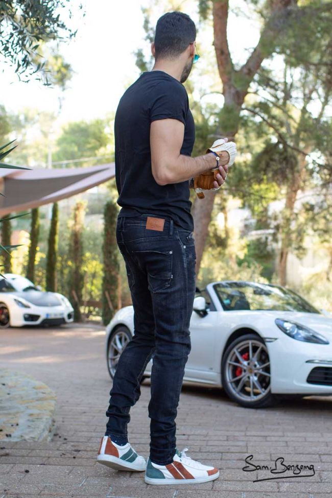 Samir Benzema Power Skinny Jeans Black Destroy