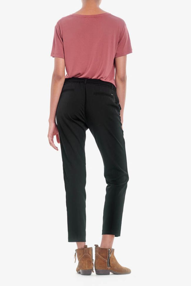 Black Magnolia Trousers
