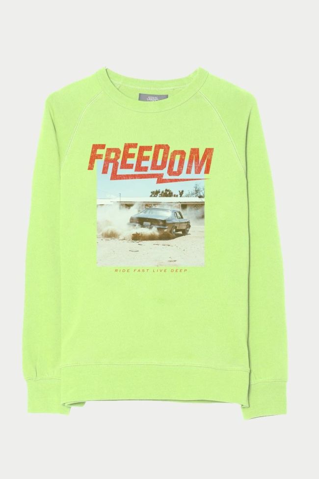 Blitzbo neon green sweatshirt