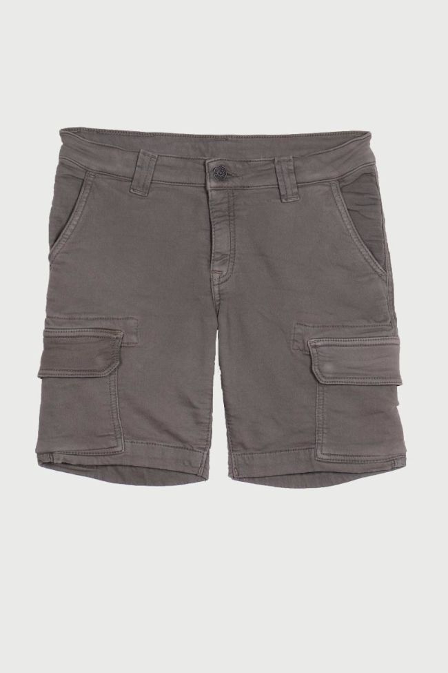 Khaki cargo bermuda