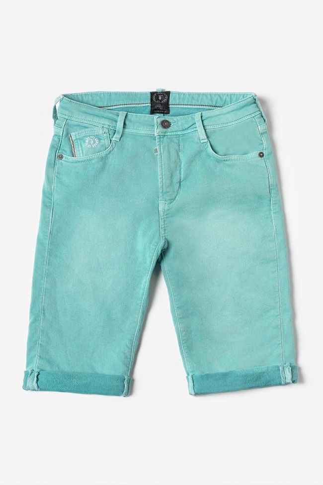 Turquoise blue Jogg bermuda shorts