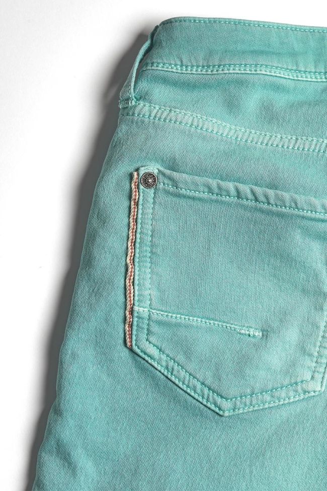 Turquoise blue Jogg bermuda shorts