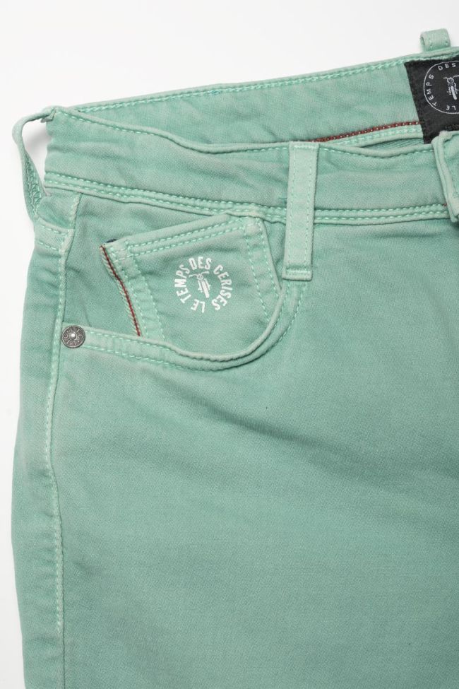 Turquoise blue Jogg Bermuda shorts
