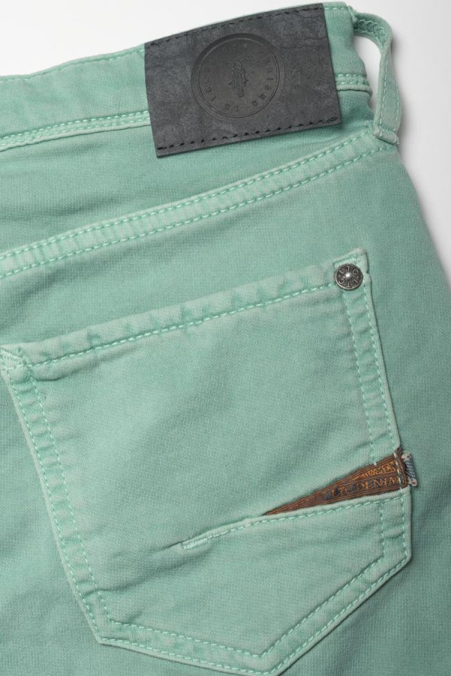 Turquoise blue Jogg Bermuda shorts