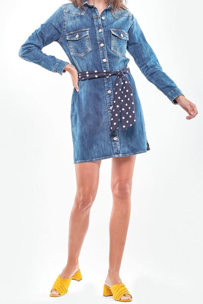 Audrey blue jeans dress