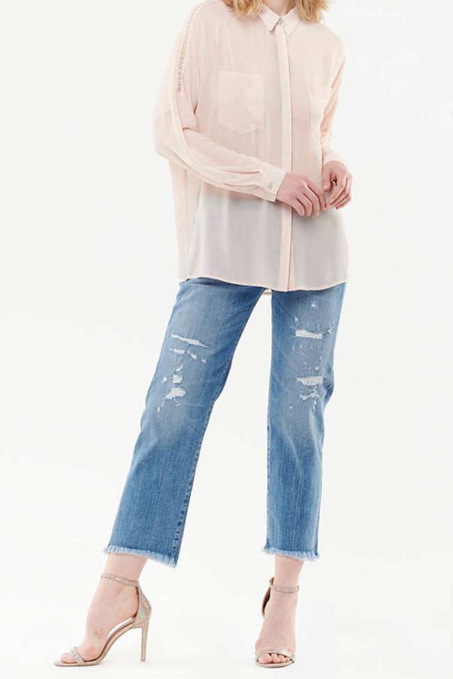 Fayora cream tan shirt