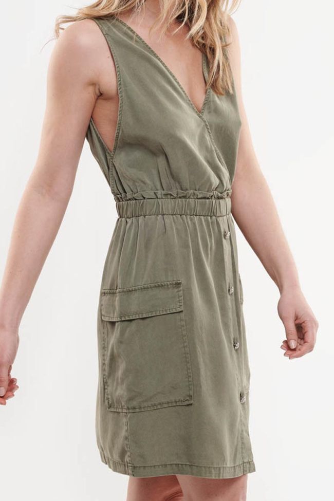 Bija khaki dress