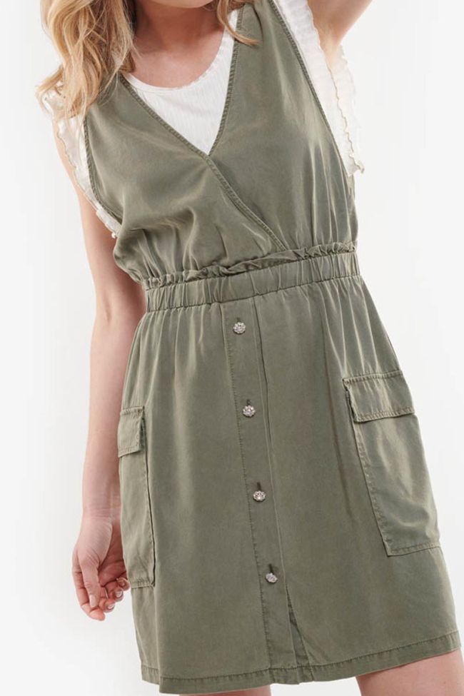 Bija khaki dress