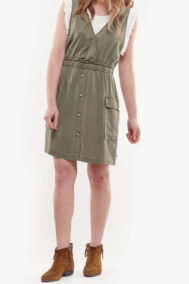 Bija khaki dress