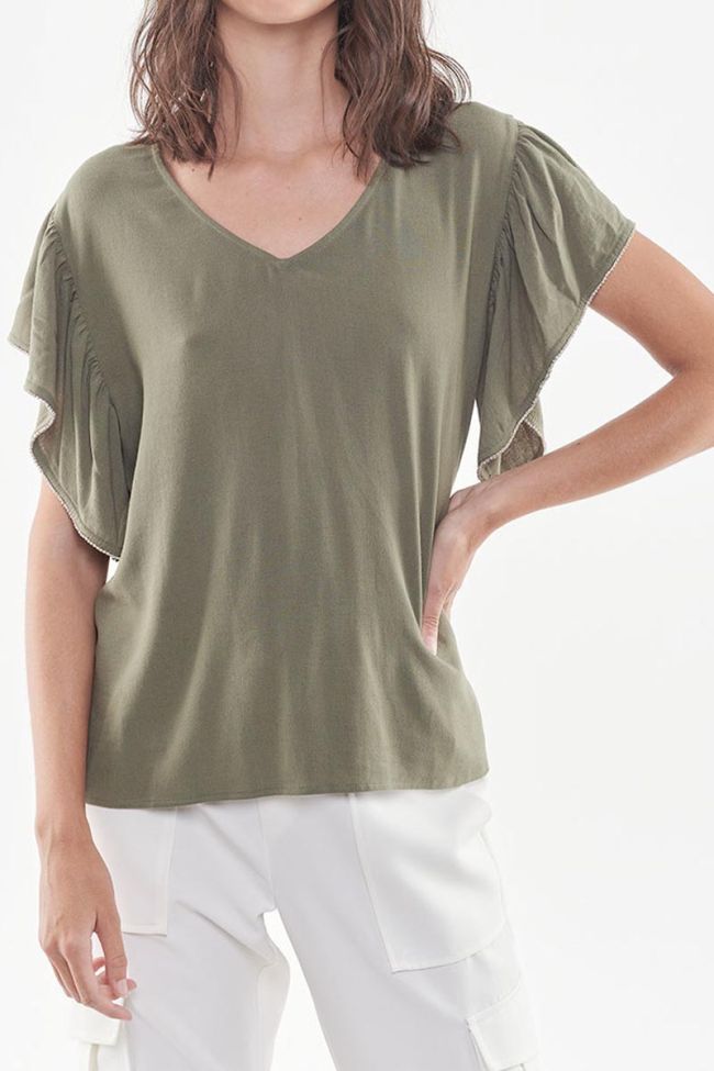Darker khaki top