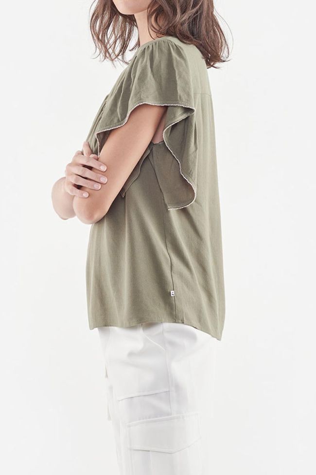 Darker khaki top