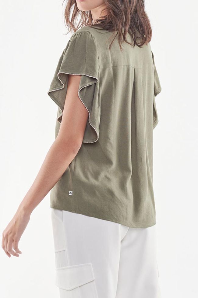 Darker khaki top