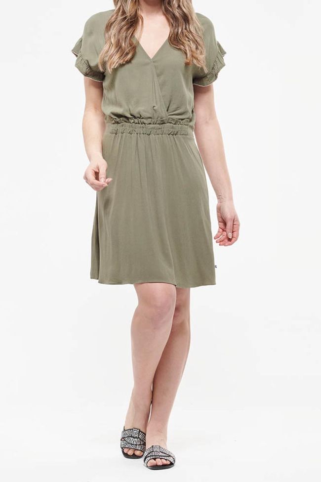 Dusty khaki dress
