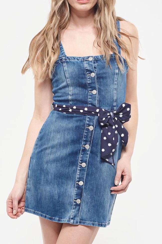 Robe en jeans Marylin bleue