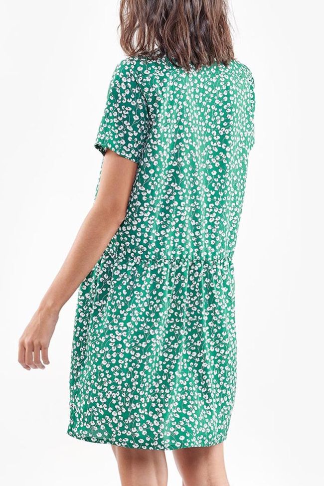 Mirama green shirt dress