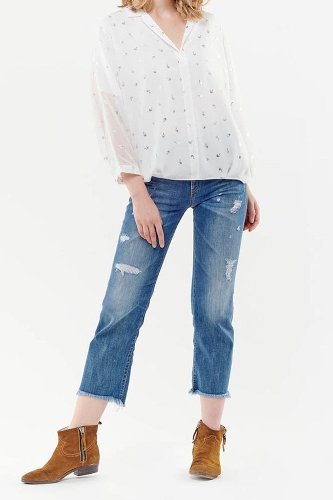 Norda off-white blouse