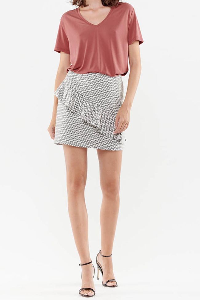 Sofy off-white skirt