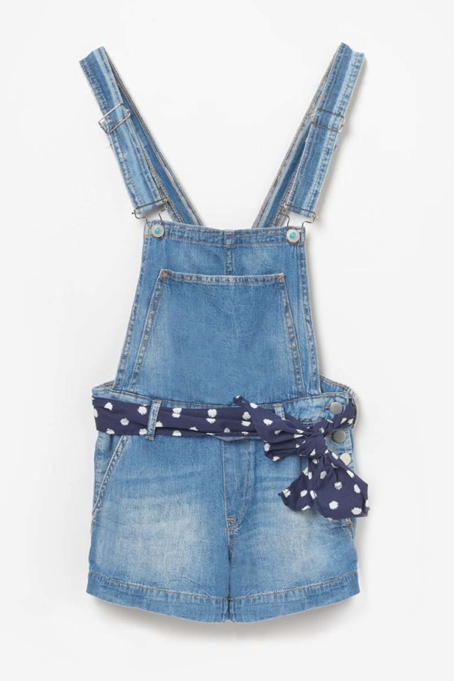  Banks blue jeans short overalls