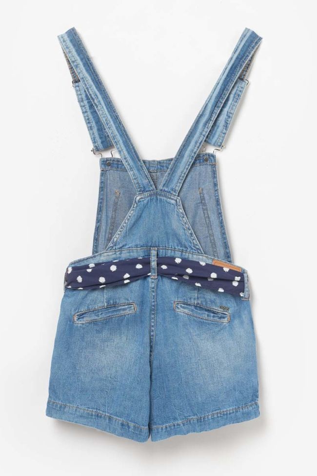  Banks blue jeans short overalls