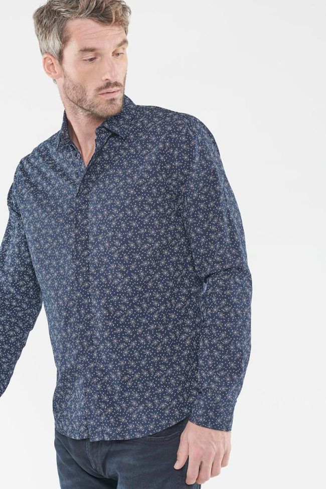 Bary navy blue shirt