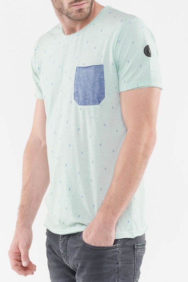 Breaz grey green t-shirt