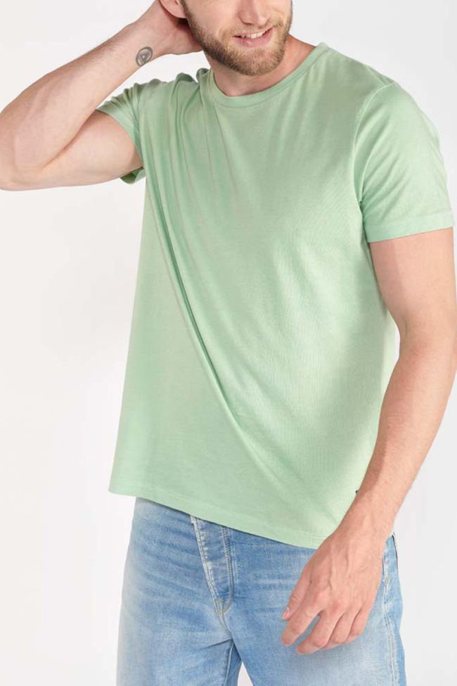 Mint green Brown t-shirt