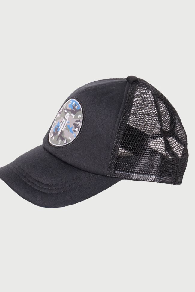 Black linal cap