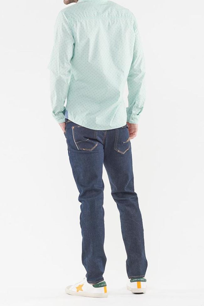 Marlon water green shirt