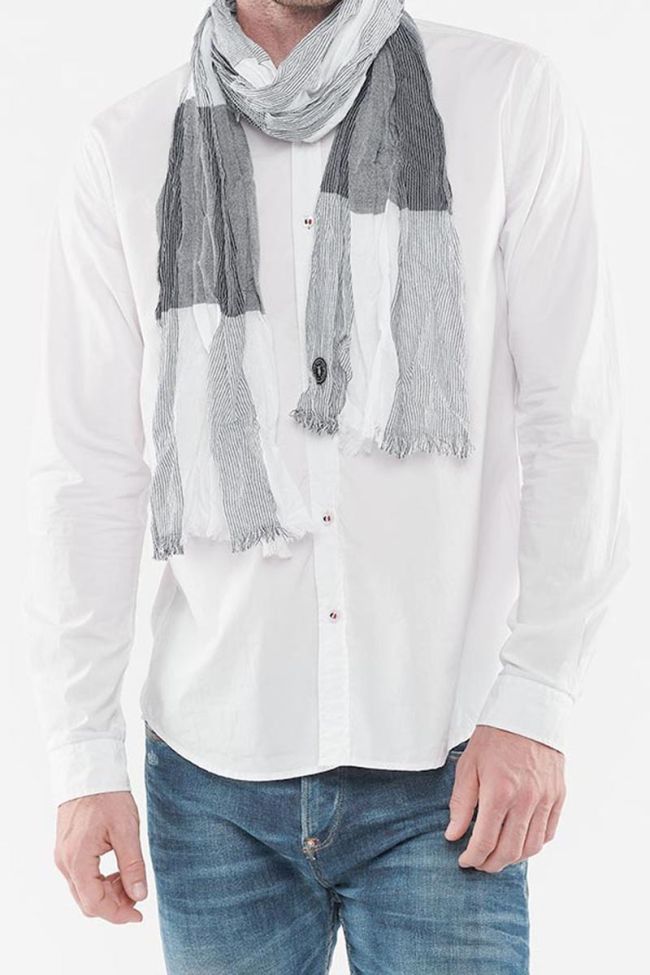 North scarf navy blue