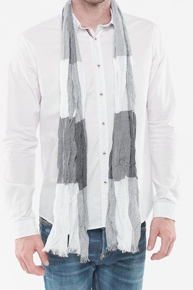 North scarf navy blue