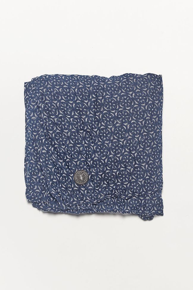 Riviera navy blue scarf