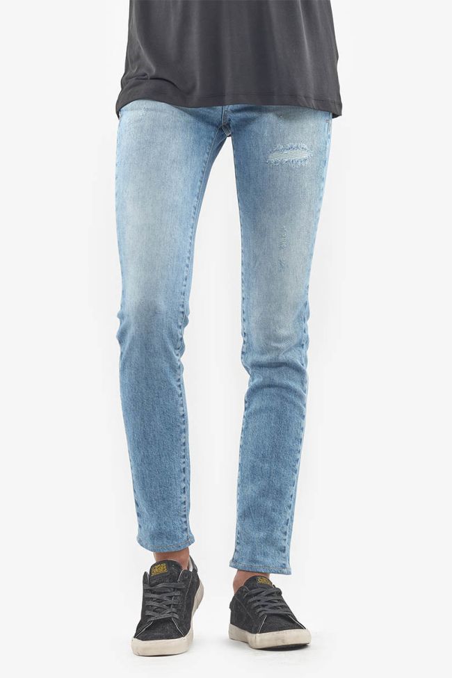 Basic stonewashed light blue jeans 300/16 N°5