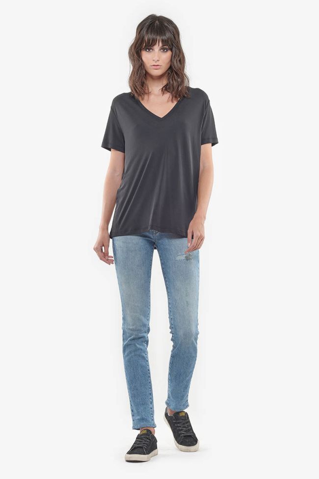 Basic stonewashed light blue jeans 300/16 N°5