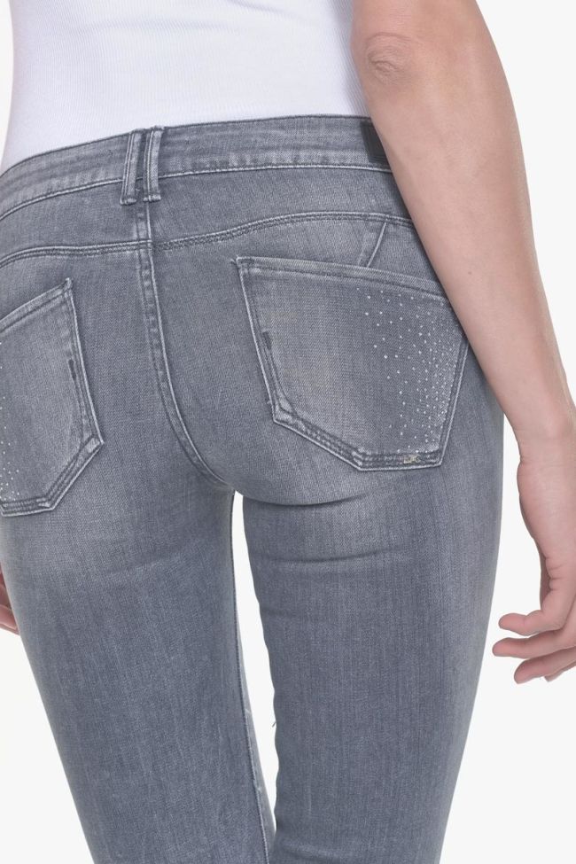 Aida pulp slim strass jeans gray N°3
