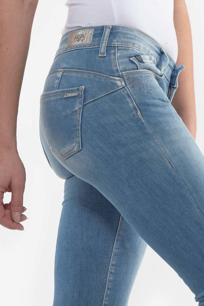 Brazil pulp slim jeans destroy blue N°4