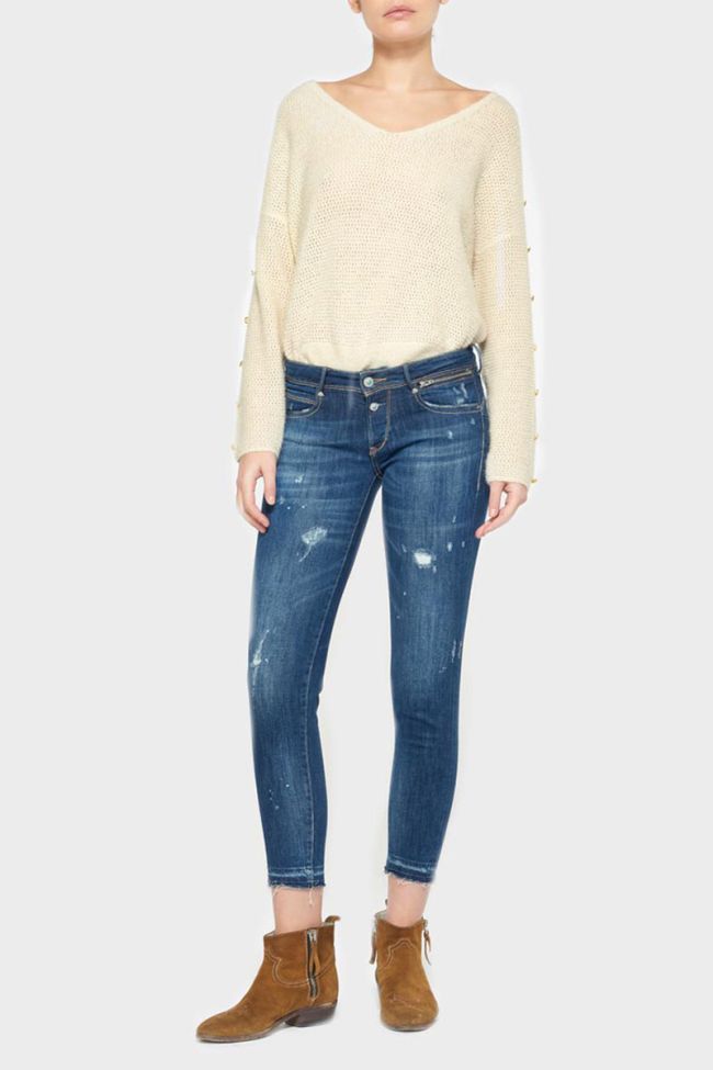 Ceiba pulp slim 7/8th jeans blue  N°2