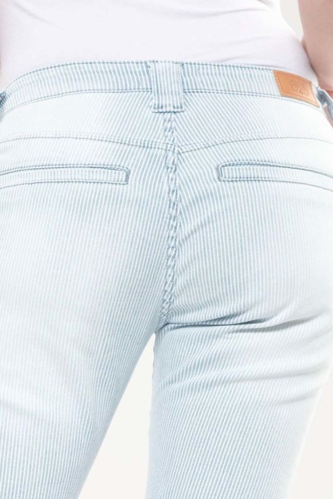 Blue and white Boyfit Jeans 200/43 Georgia